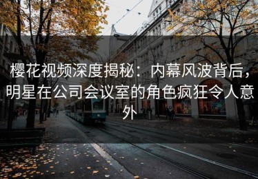 樱花视频深度揭秘：内幕风波背后，明星在公司会议室的角色疯狂令人意外
